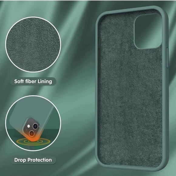 Cell Phone Case for iPhone 12 or iPhone 12 Pro Silicone Gel Rubber - Picture 3 of 6